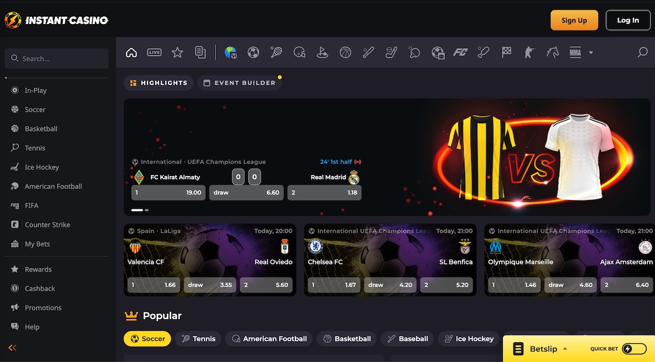 instantcasino