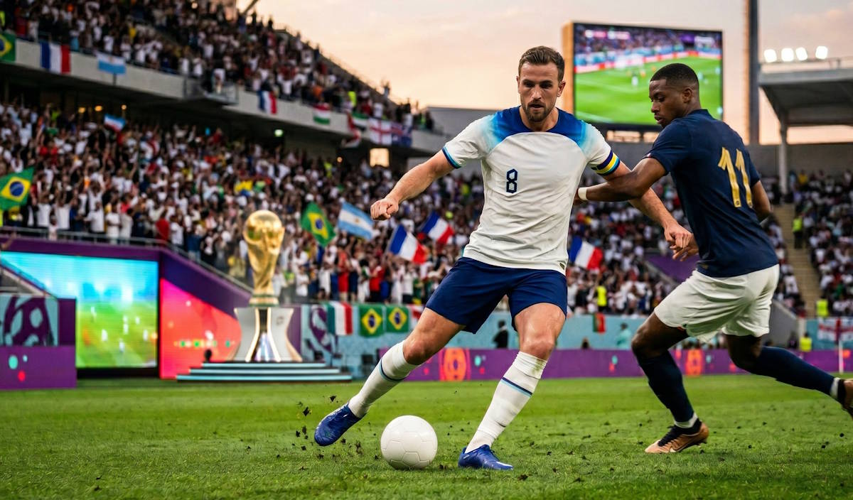 England Squad at the World Cup