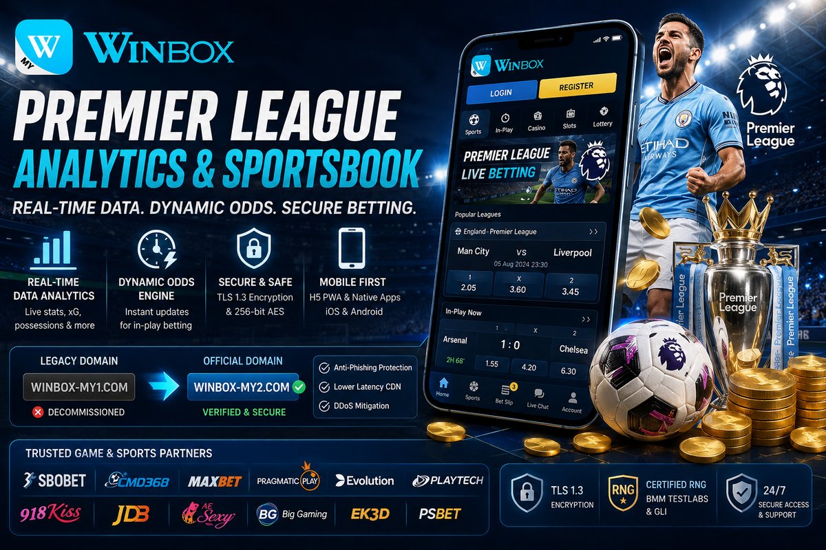 Premier League Analytics & Sportsbook Evolution: Data Modeling, Odds Engines, and Platform Security